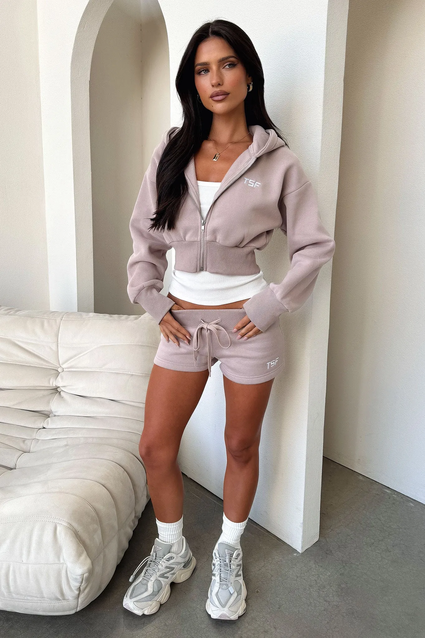 Kaztek Low Rise Shorts - Mocha Perfect for Curling
