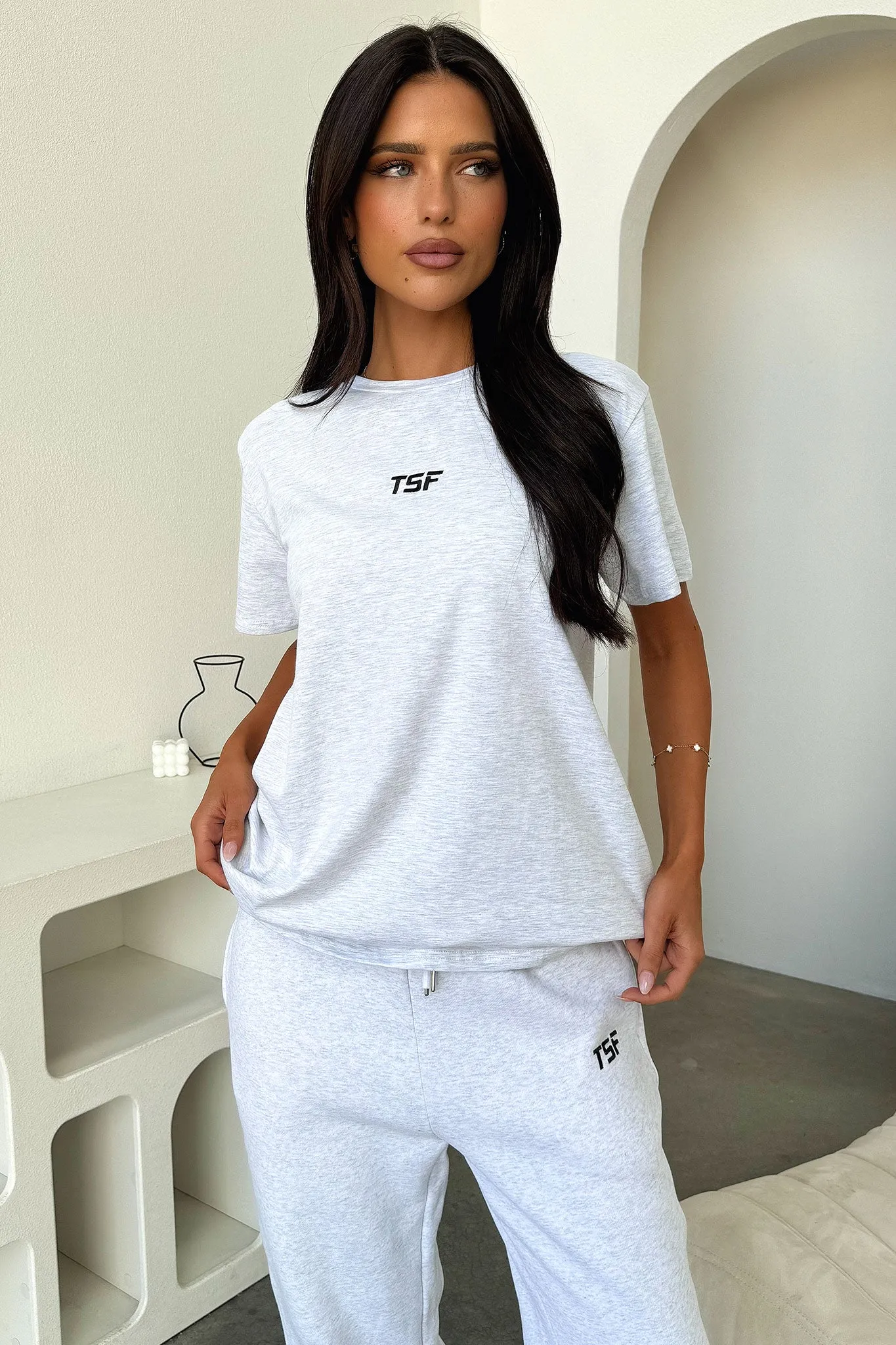 Kaztek Oversized Tee - Grey High-Quality Tee