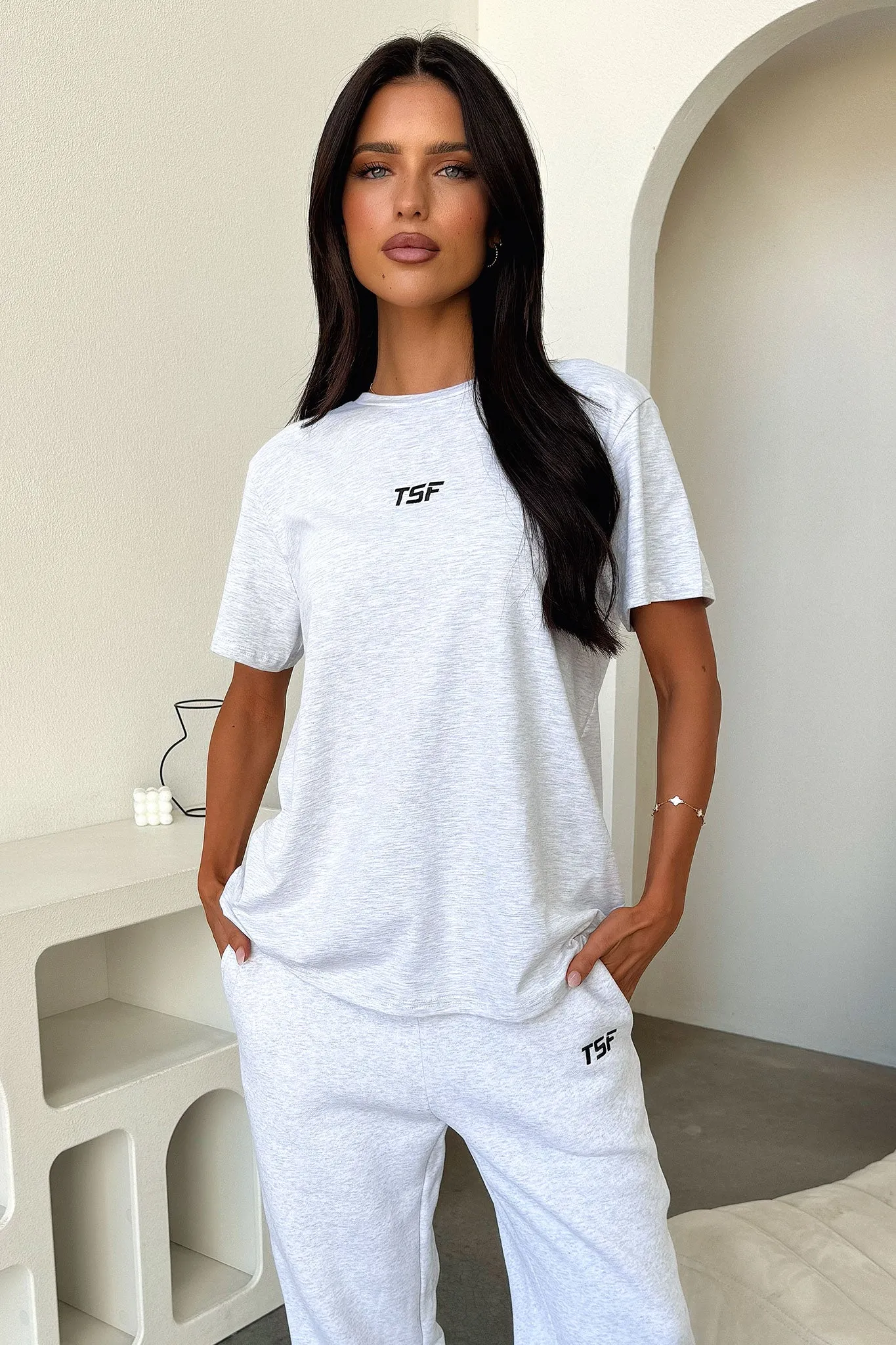 Kaztek Oversized Tee - Grey High-Quality Tee
