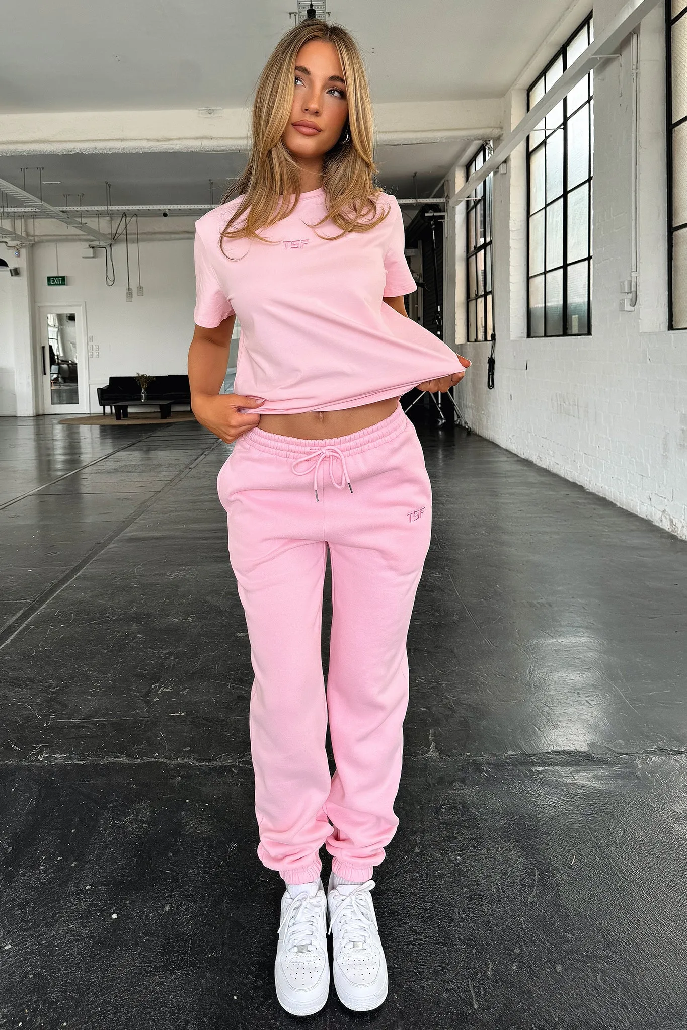 Kaztek Oversized Tee - Pink Cool Style