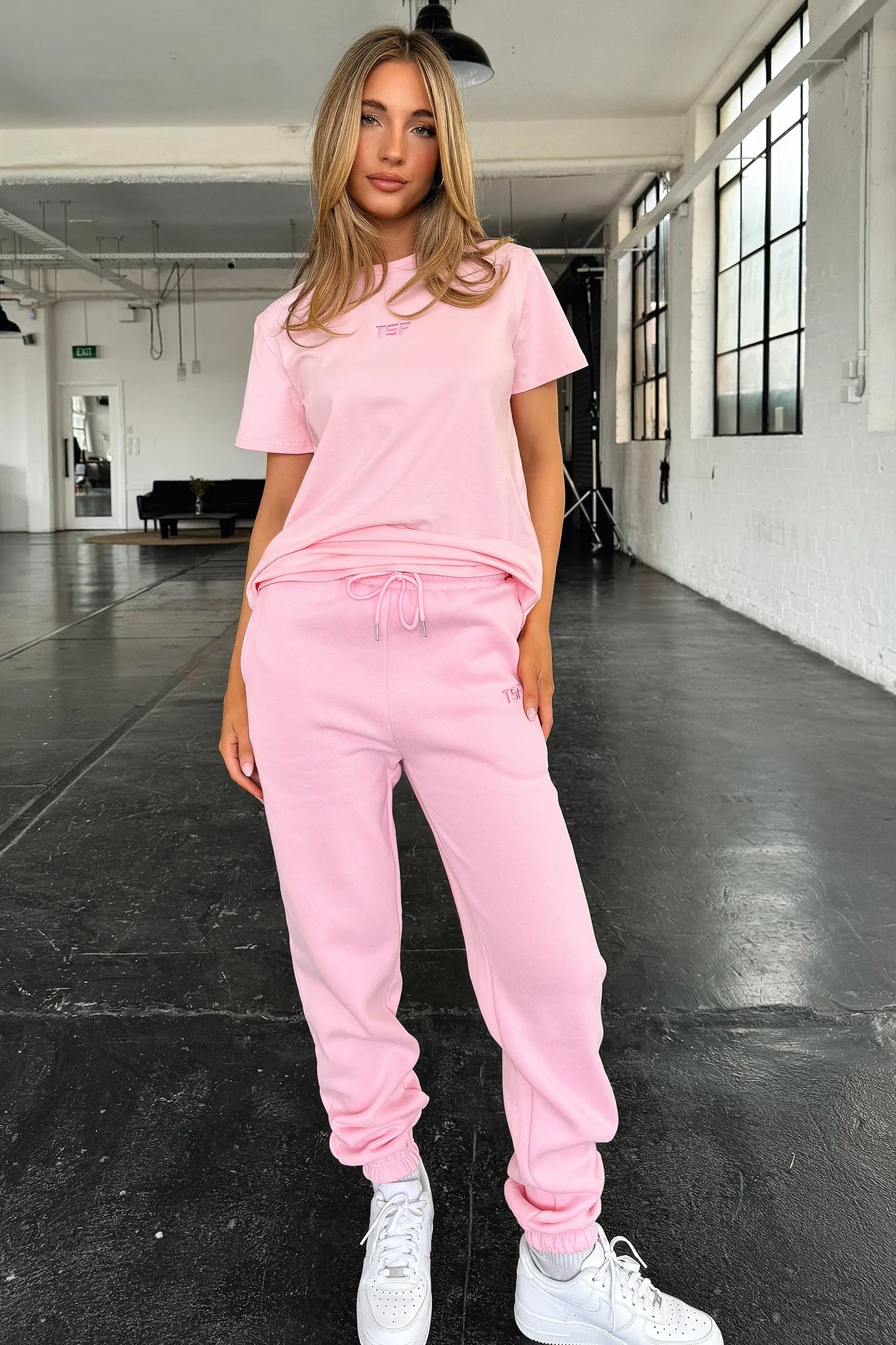Kaztek Oversized Tee - Pink Cool Style