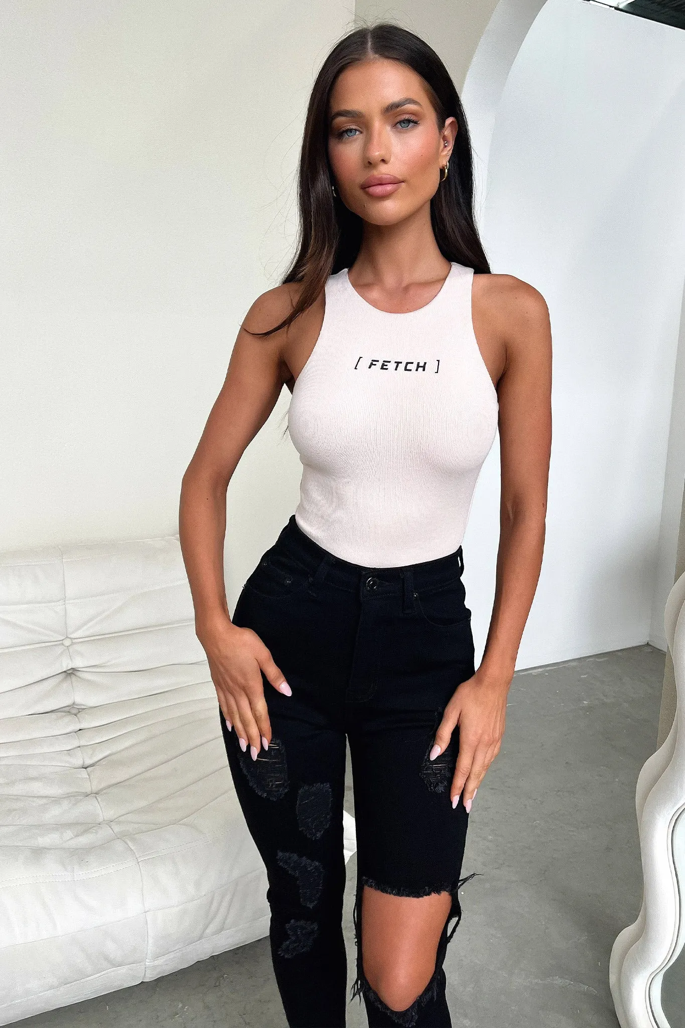 Kenn Bodysuit - Beige Functional Design