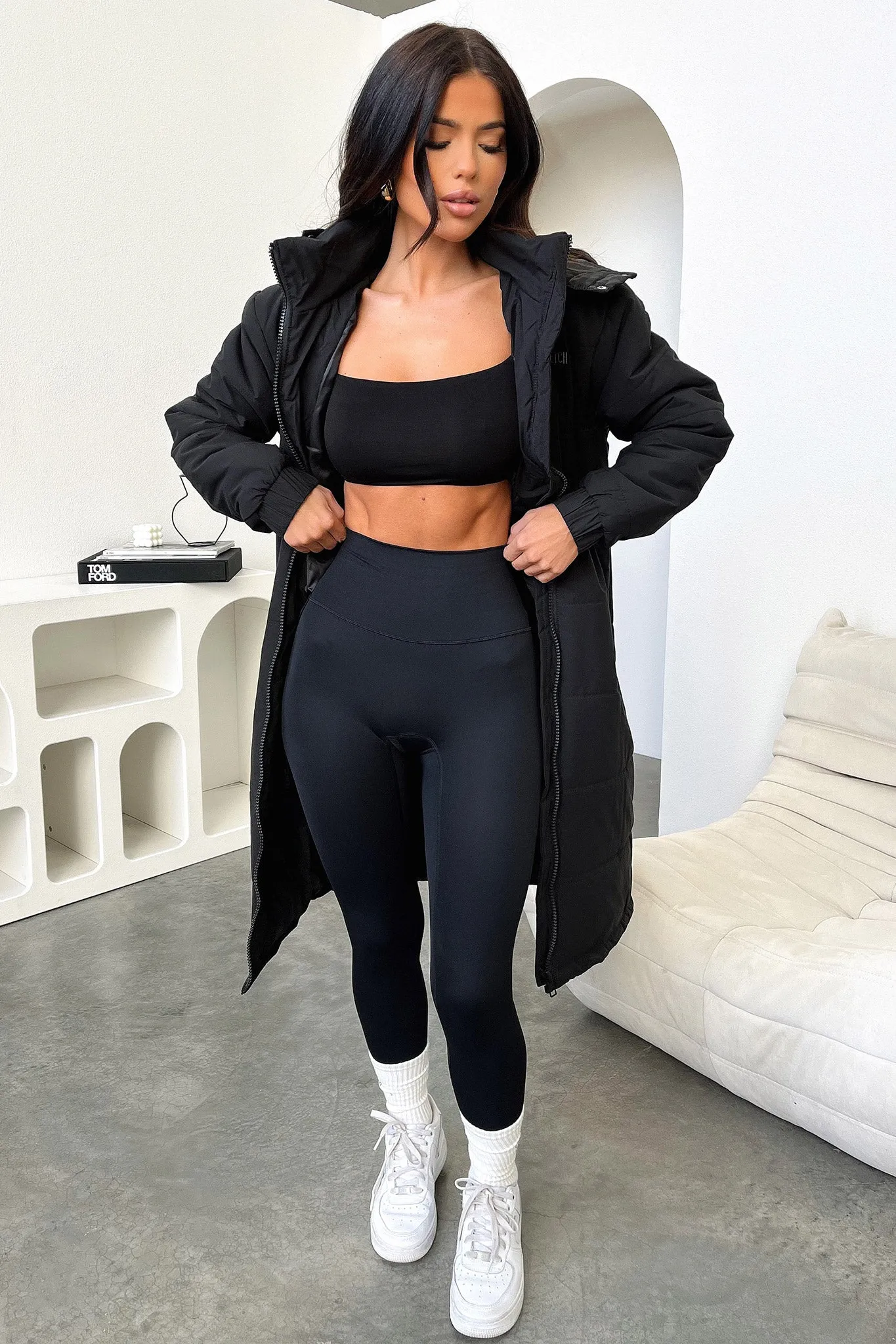 Keoni Puffer Jacket - Black Casual Style Boost
