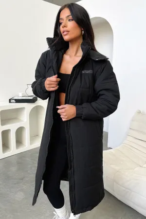 Keoni Puffer Jacket - Black Urban Fit Look