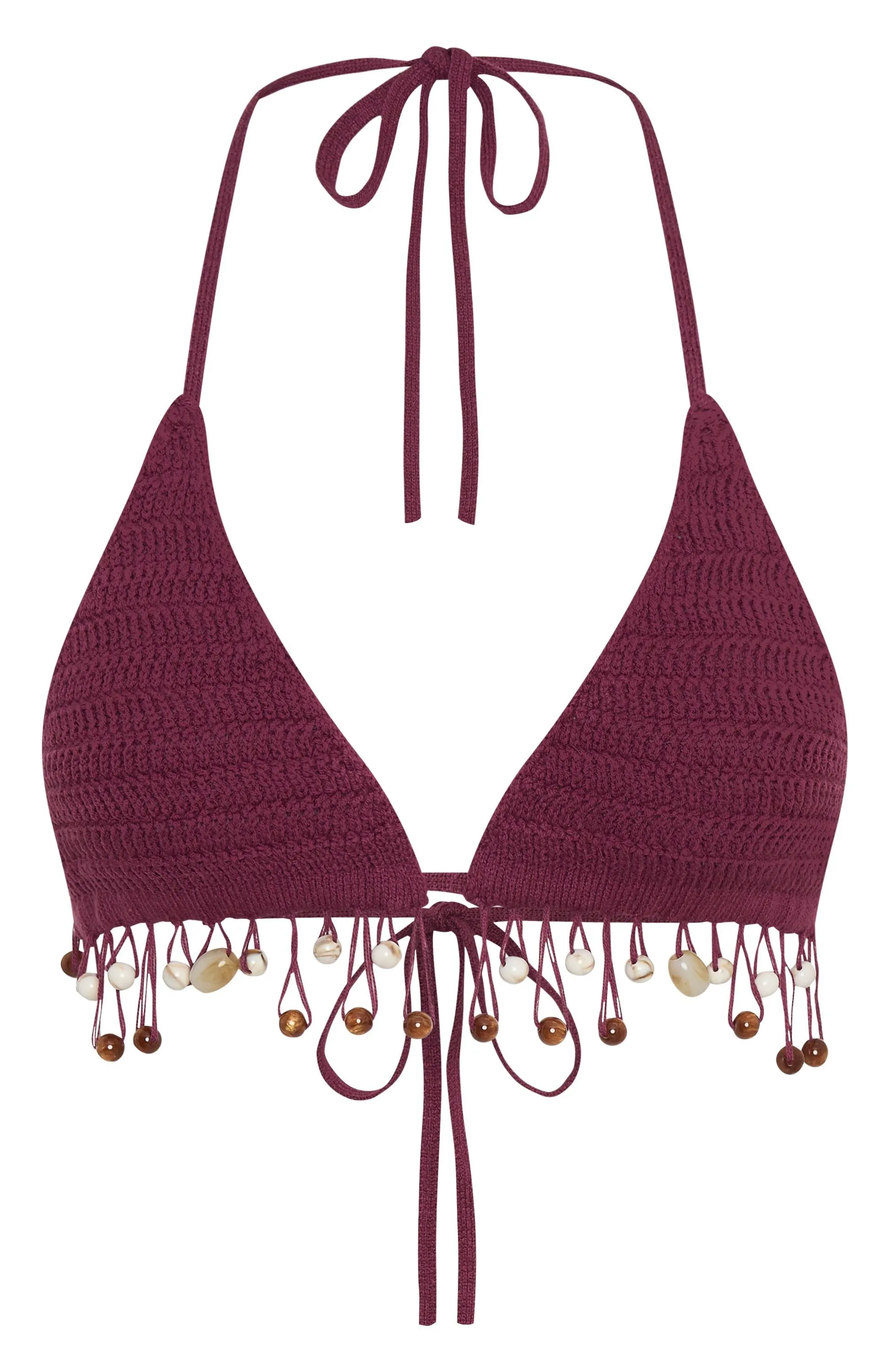 Keyhole Detail One More Time Top Berry