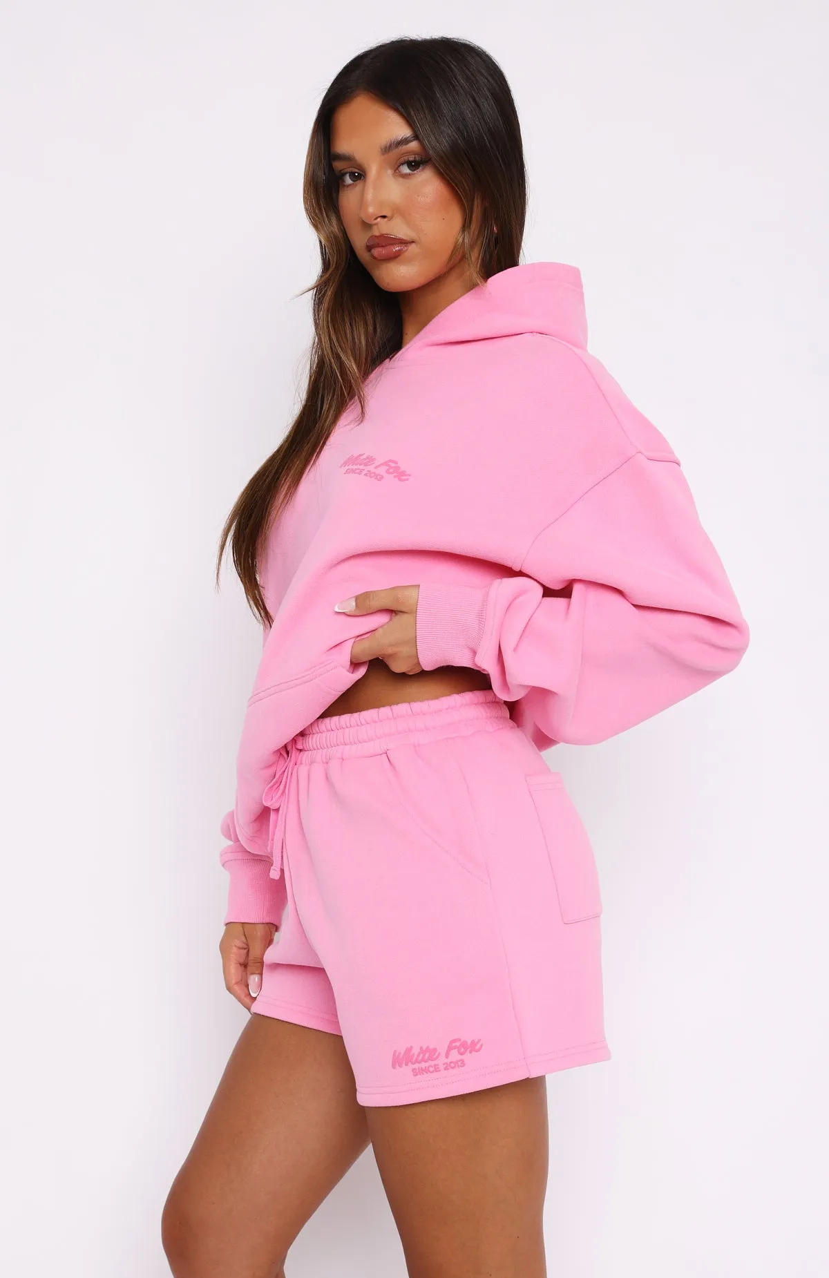 Leisure Edition Lounge Shorts Pink Vibrant Colors