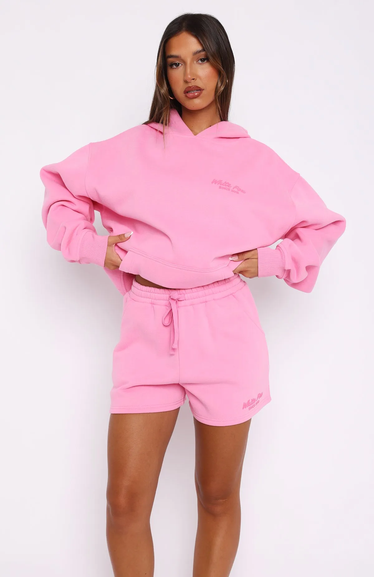 Leisure Edition Lounge Shorts Pink Vibrant Colors