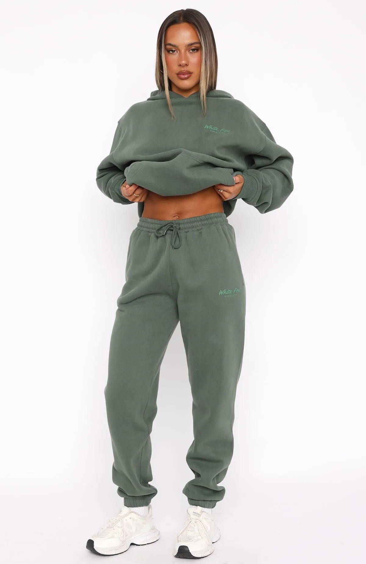 Leisure Edition Sweatpants Dark Green Daily Wear