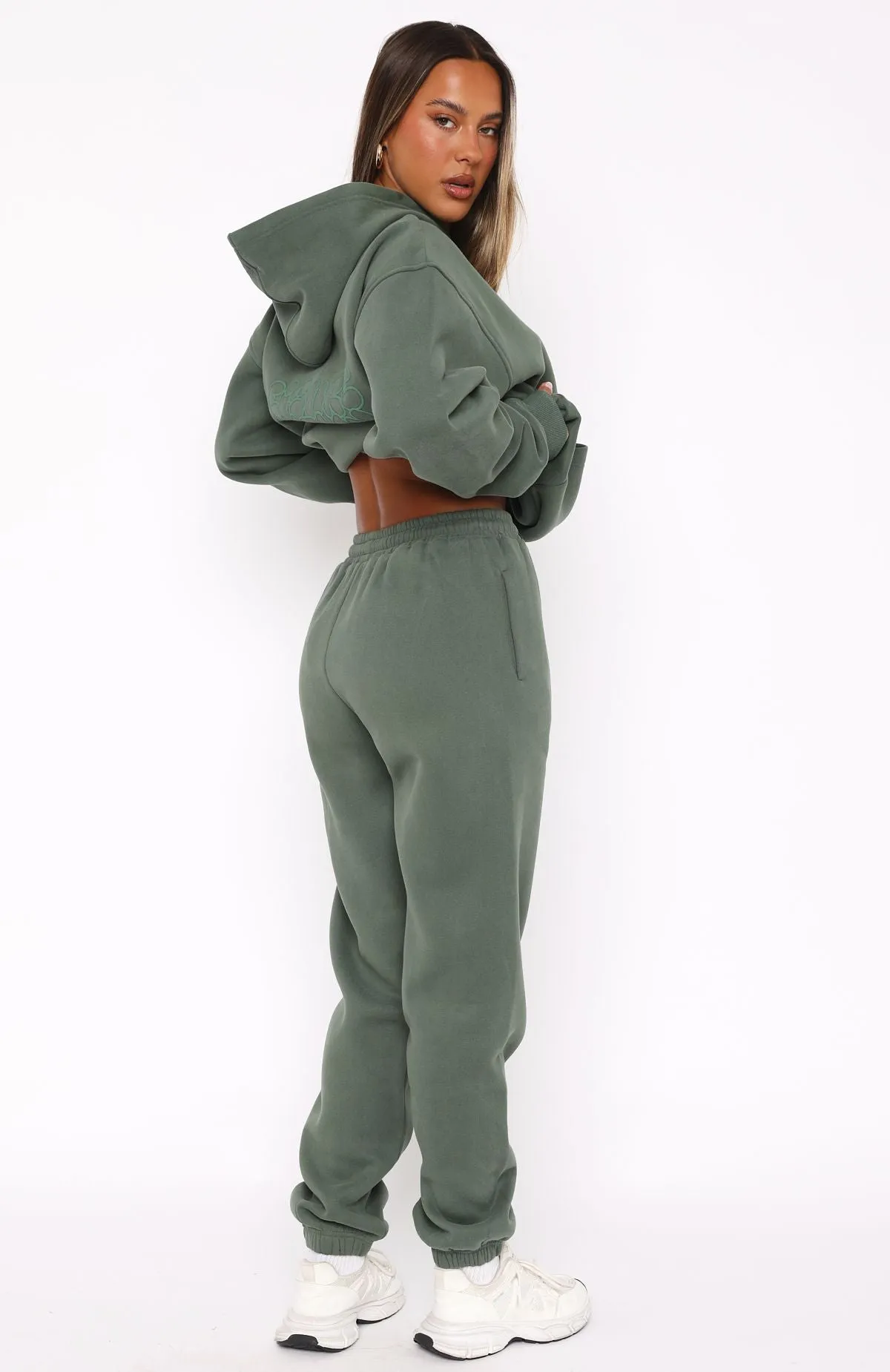 Leisure Edition Sweatpants Dark Green Daily Wear