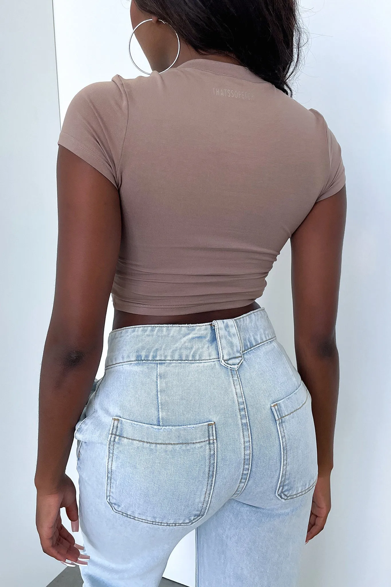 Lemar Baby Tee - Brown Everyday Choice
