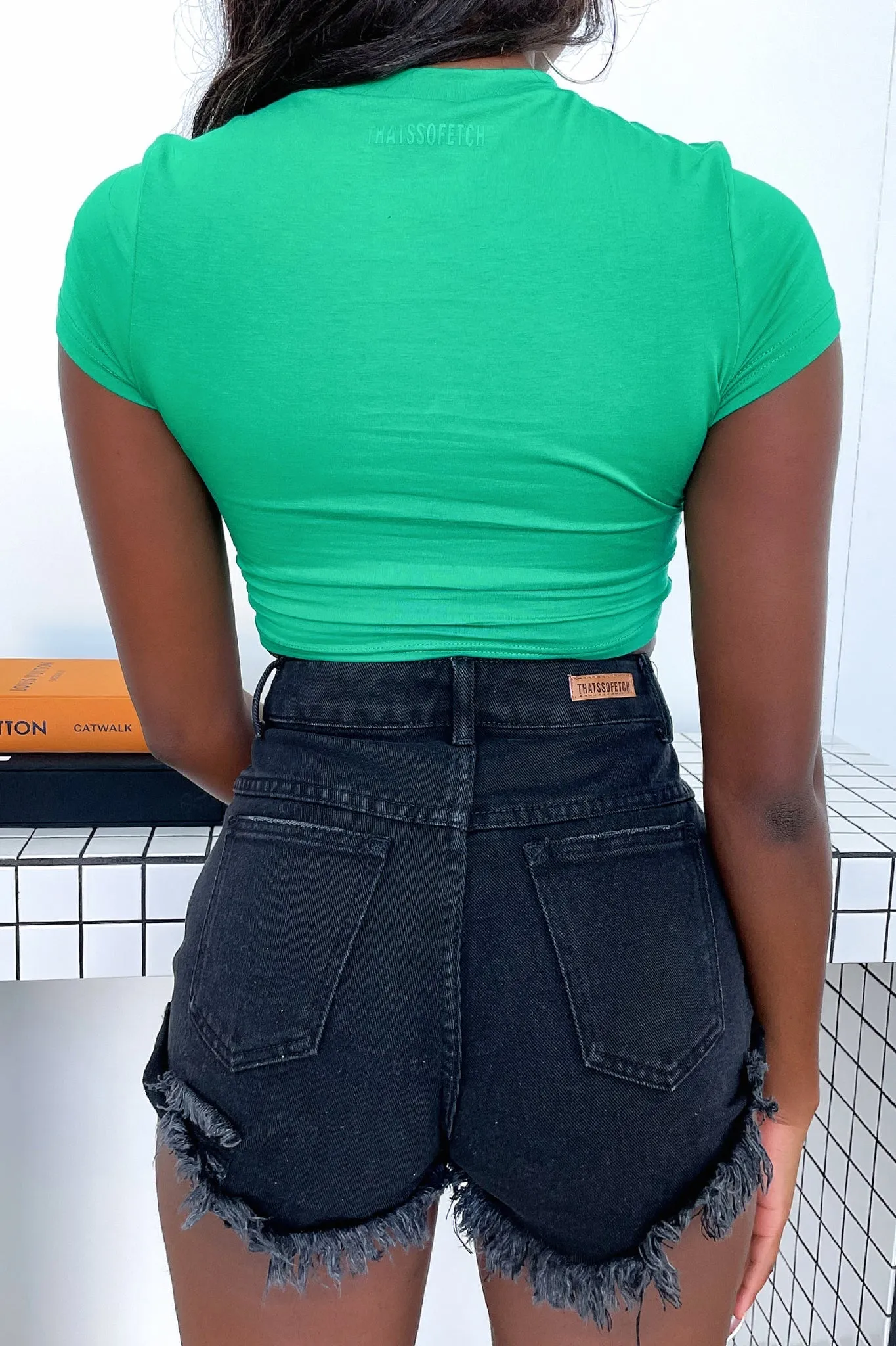 Lemar Baby Tee - Green Leisure Fit