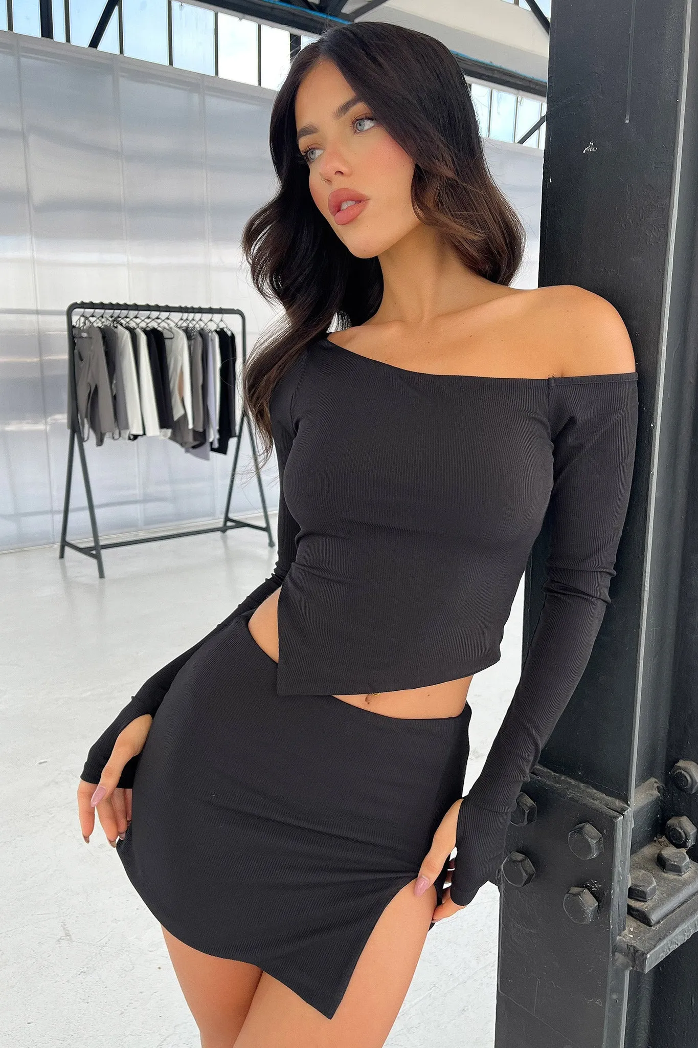 Leyton Skirt - Black Active Wear