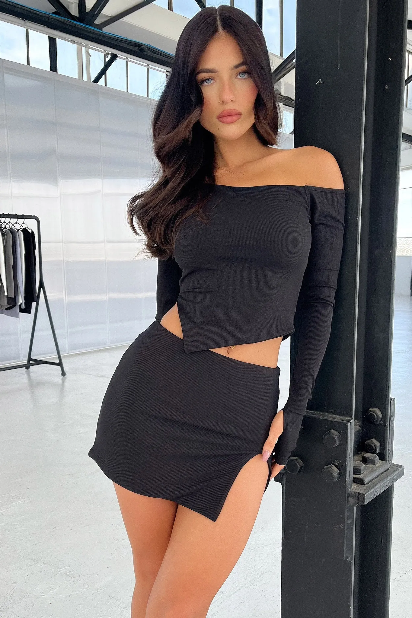 Leyton Skirt - Black Active Wear