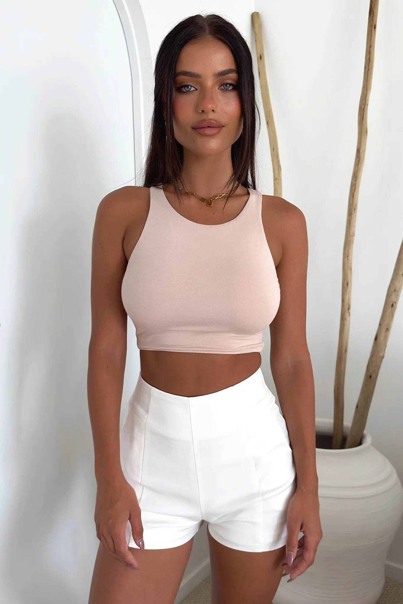 Liani Crop - Beige Fiberglass carriers