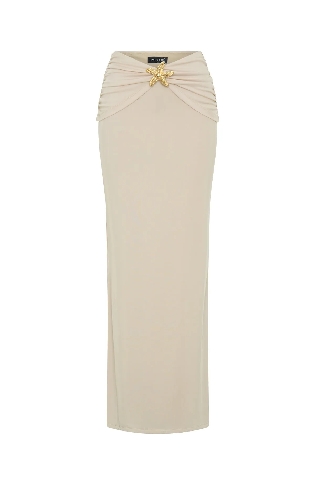 Lil Mermaid Maxi Skirt Latte Seam-Free Feel