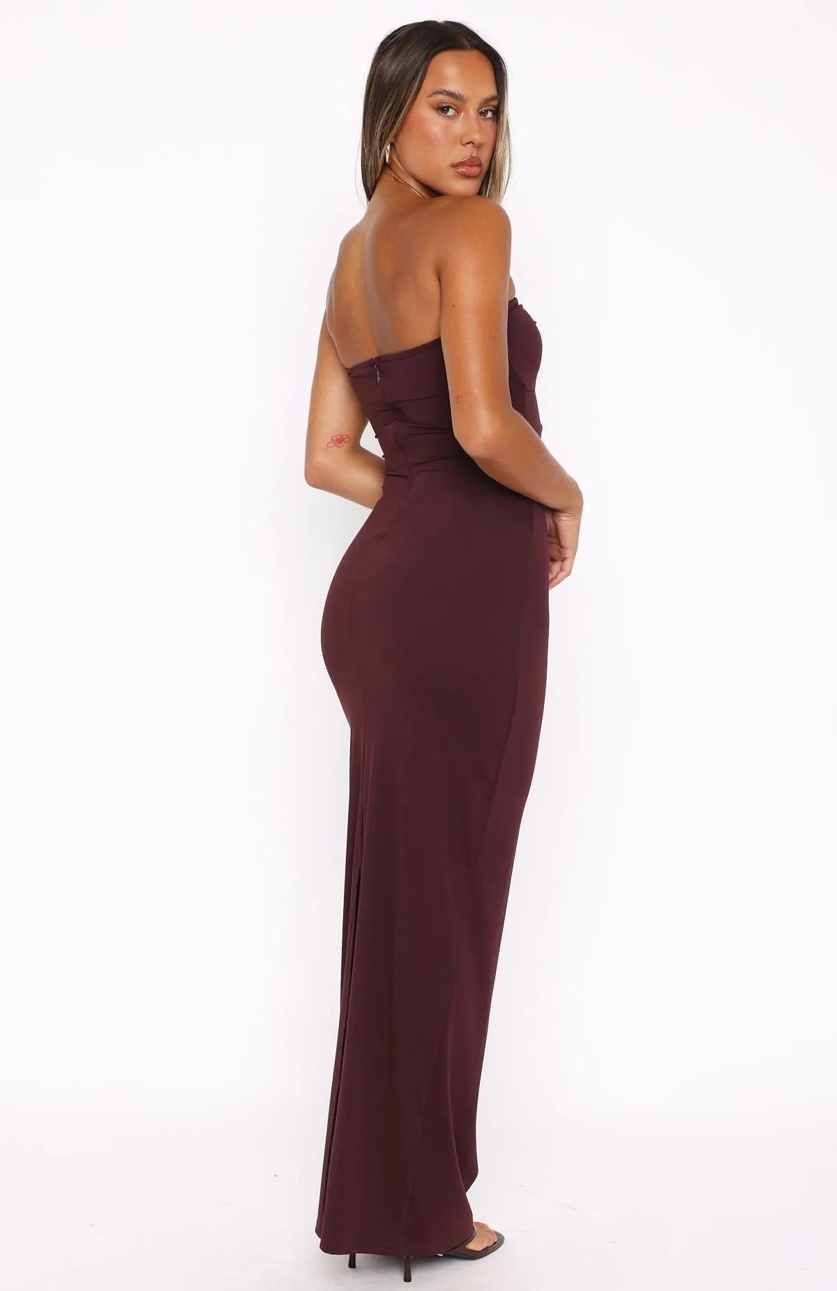 Lilac Tone Life After Love Maxi Dress Chocolate