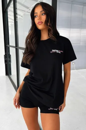 Trend Lifestyle Limited Edition Oversized Tee - Black