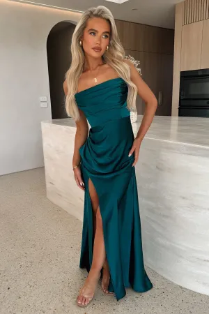 Print Allover Lola Maxi Dress - Emerald