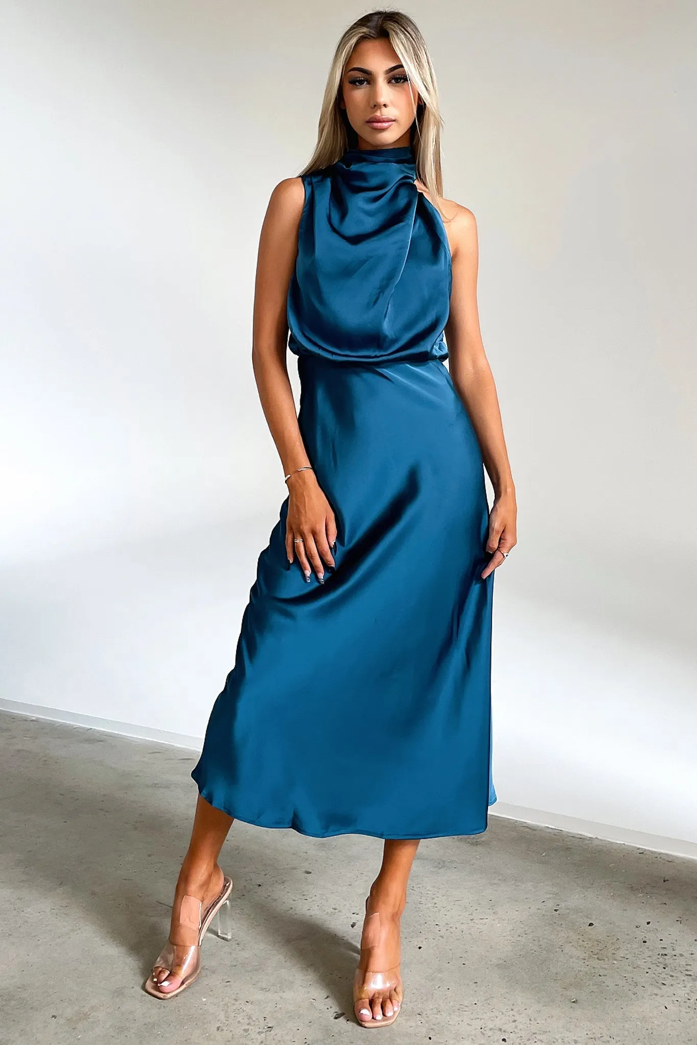 Loose Elegance Santorini Maxi Dress - Emerald