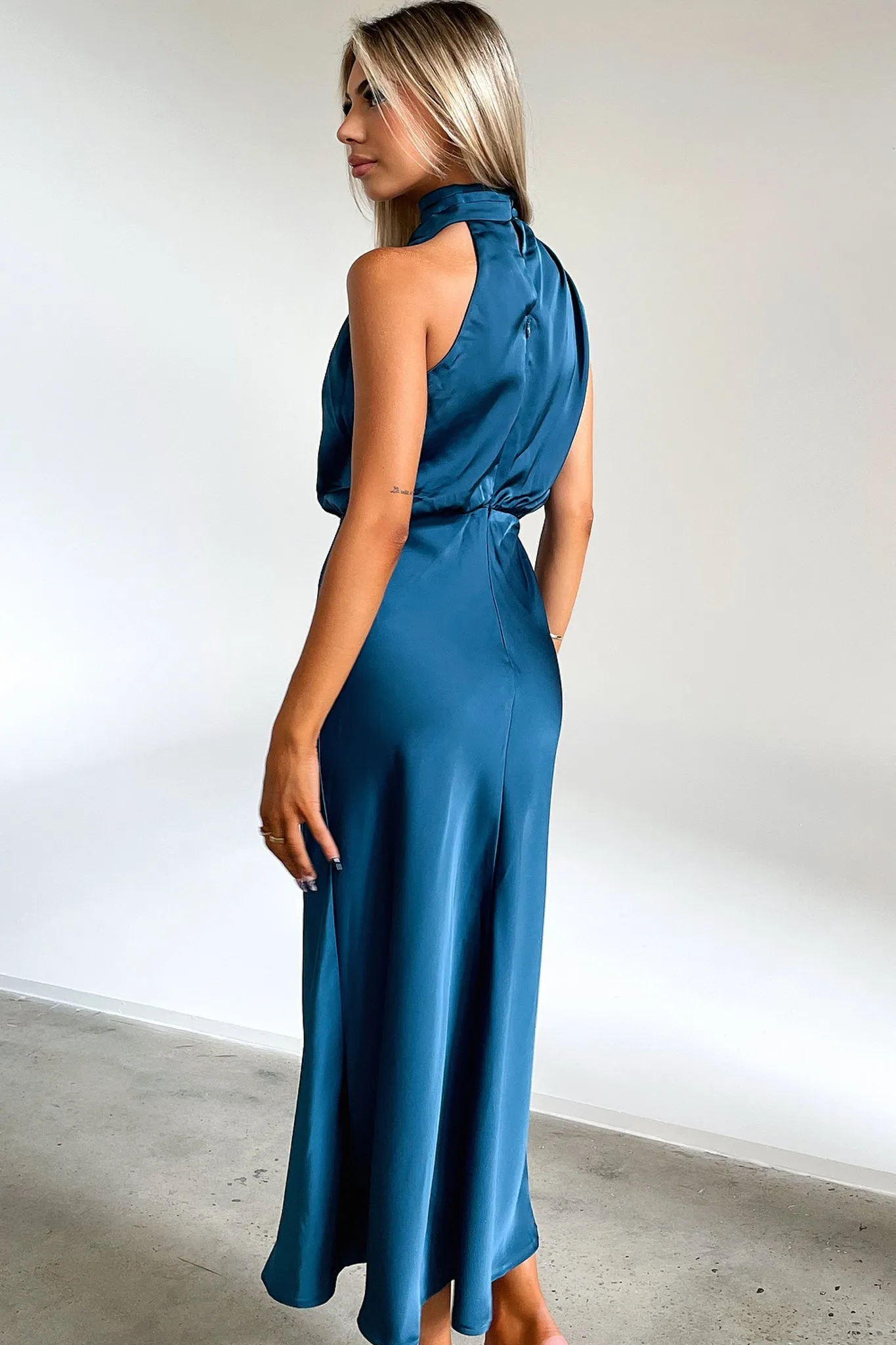 Loose Elegance Santorini Maxi Dress - Emerald