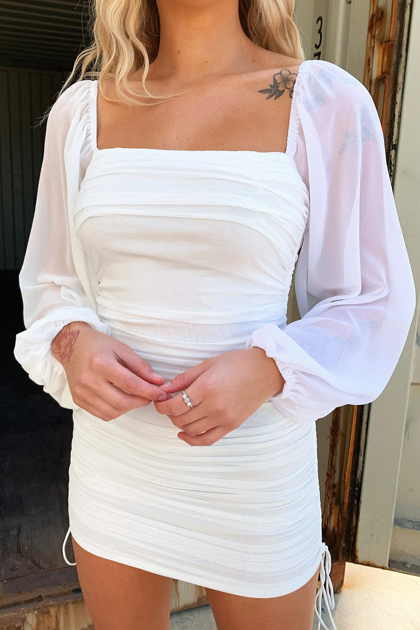 Lorde Dress - White Indoor clothing