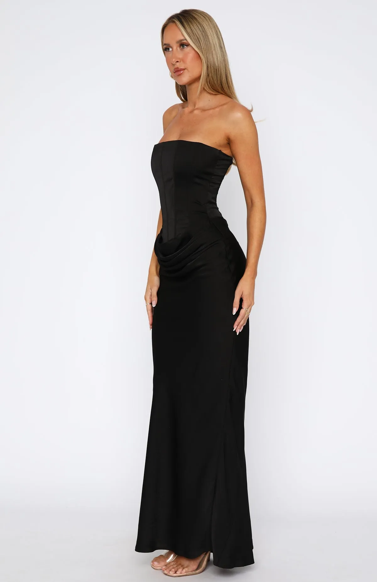 Love This Feeling Maxi Dress Black Premium Make