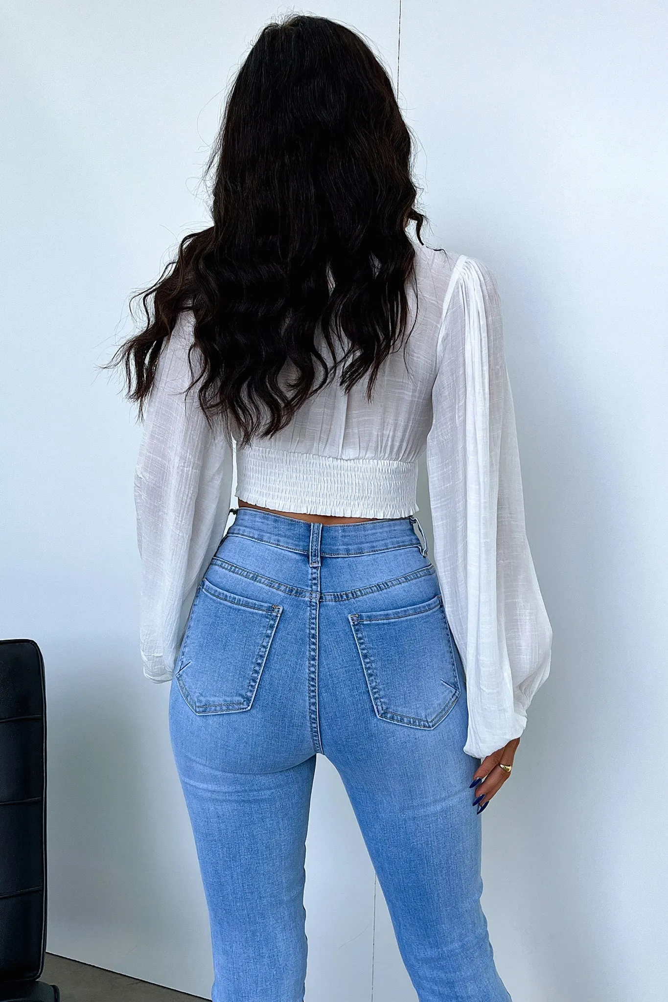 Low-Waist Trendy Stark Denim Jeans - Blue