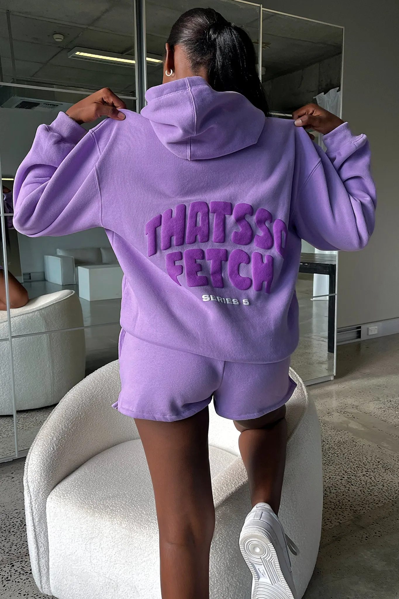 Machine made Series 5 Shorts - Lilac
