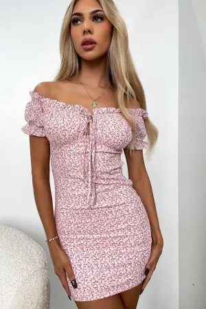 Maisie Dress - Pink Floral Weekend Fun