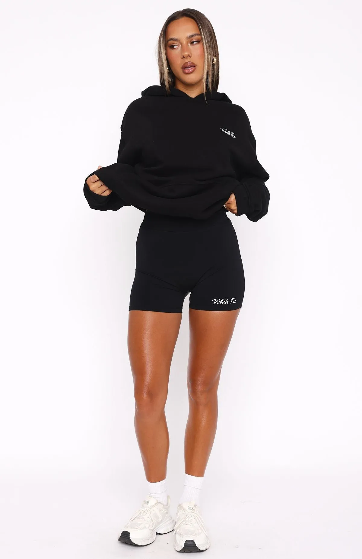 Match Your Words Bike Shorts Black Office - Appropriate