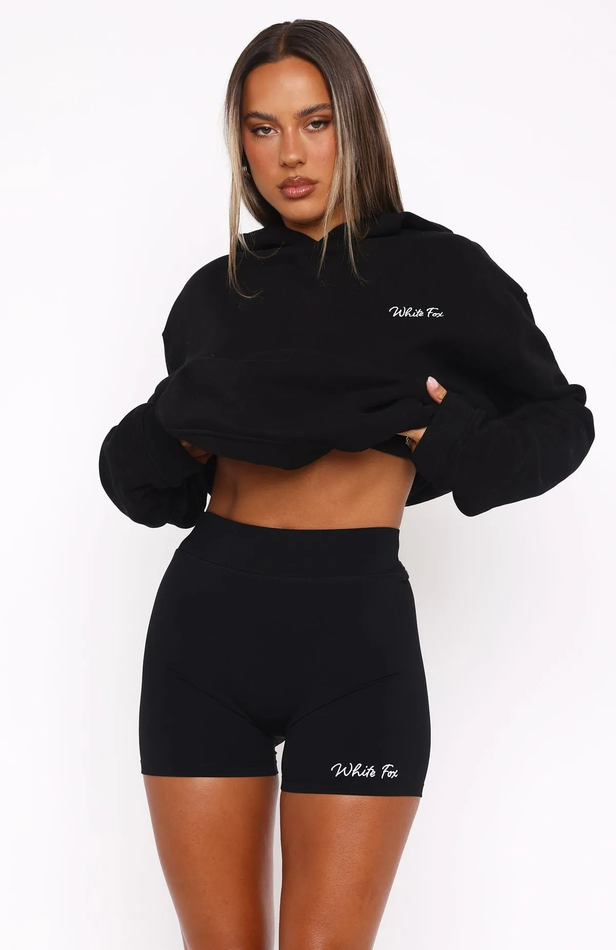 Match Your Words Bike Shorts Black Office - Appropriate