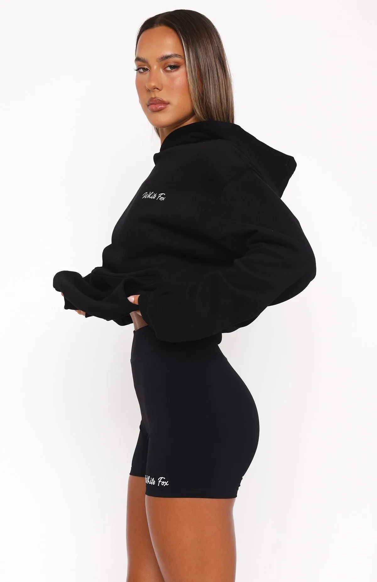 Match Your Words Bike Shorts Black Office - Appropriate