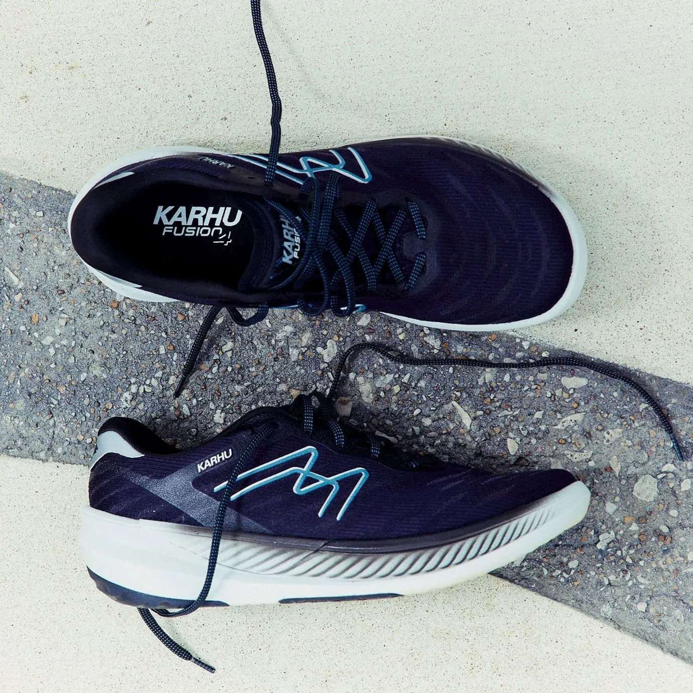 MEN'S FUSION 4.0 - BLACK / STORMY WEATHER Arch Stability