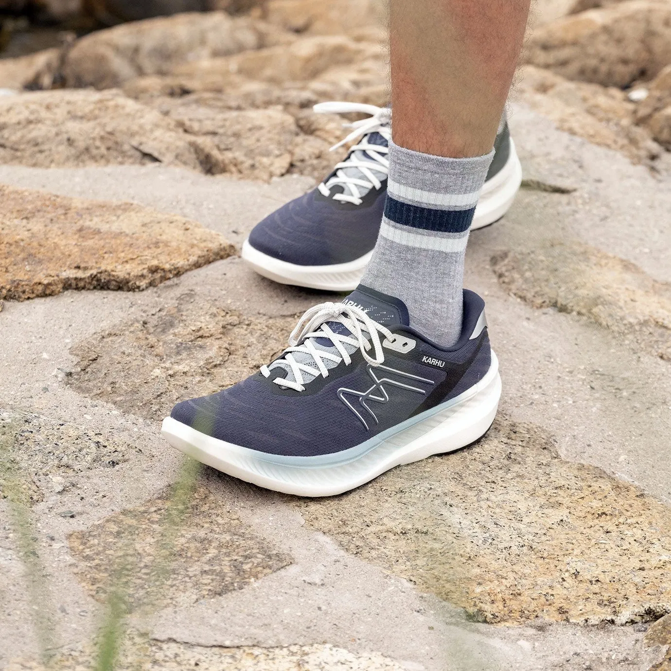MEN'S FUSION 4.0 - MOOD INDIGO / STONE BLUE High Flexibility Level