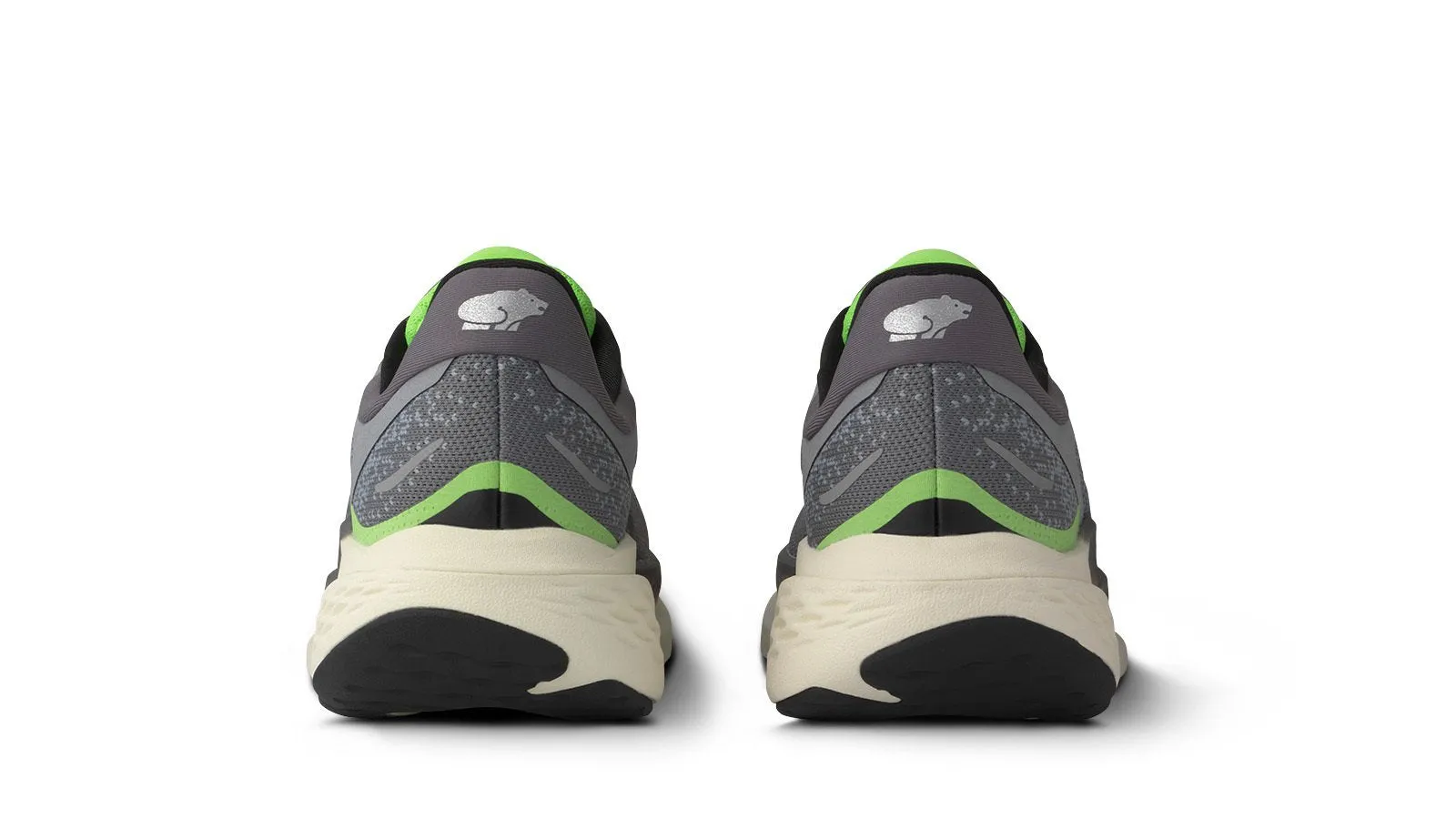 MEN'S MESTARI RUN 1.5 - FROST GREY / BLACK Durable side panel