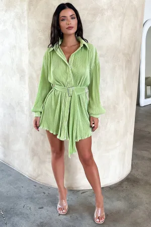 Stassi T-Shirt Dress - Green Style Beat