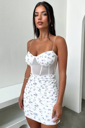 Bar Scene Mieka Dress - Purple Floral