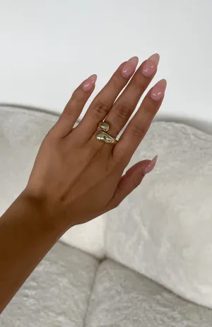 Elegant accessory sets Fashionable hoop earrings Milana Ring Gold