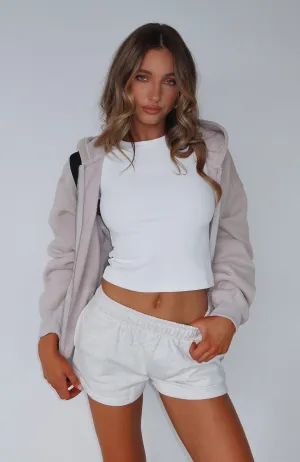 All Occasion Miles Away Low Rise Shorts Grey Marle