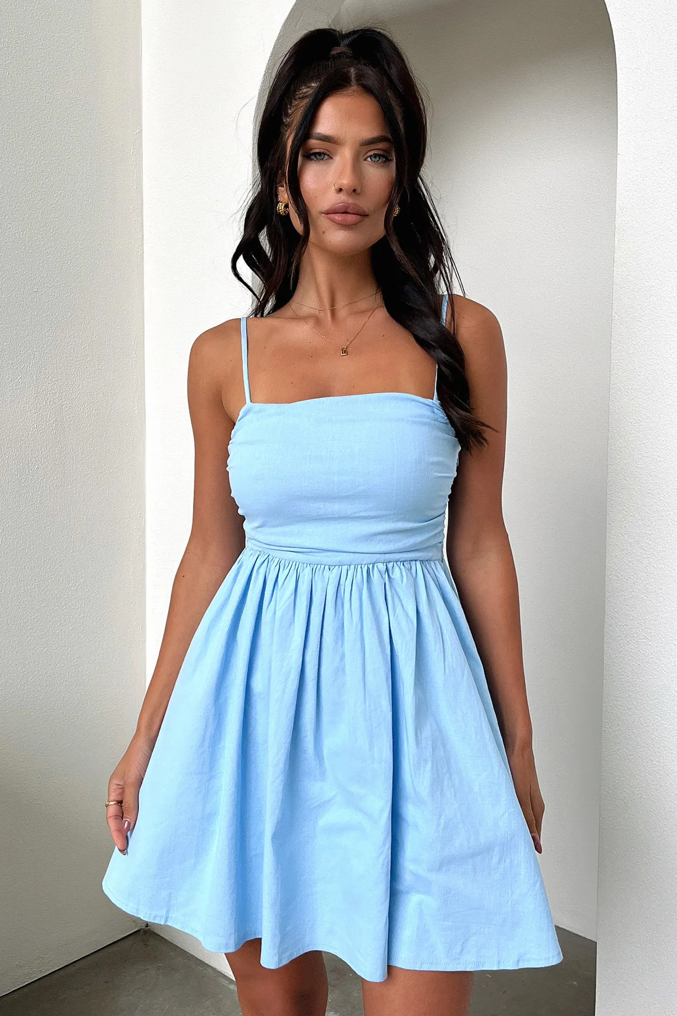City Layers Miley Mini Dress - Blue