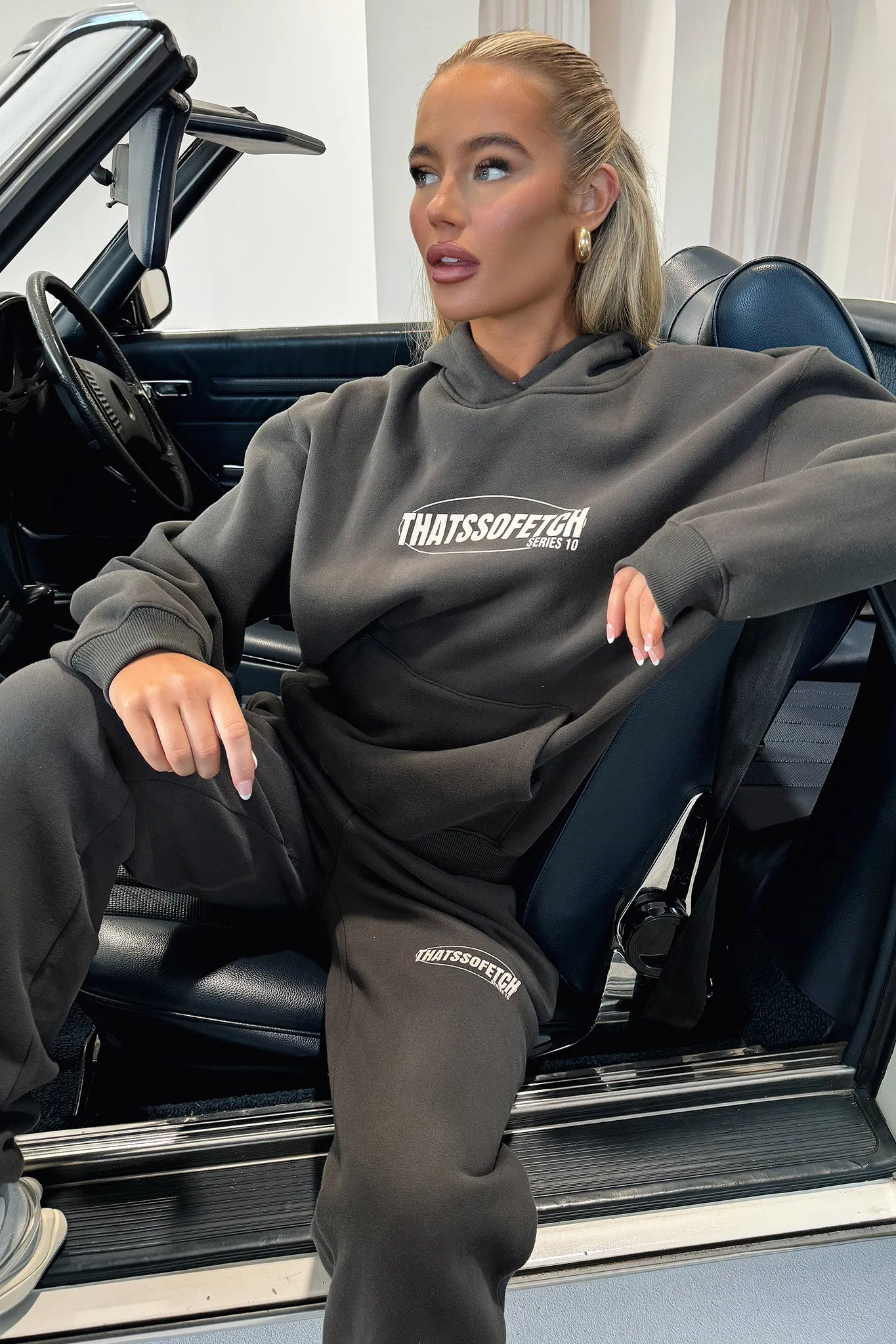 Minimal Logo Series 10 Hoodie - Charcoal