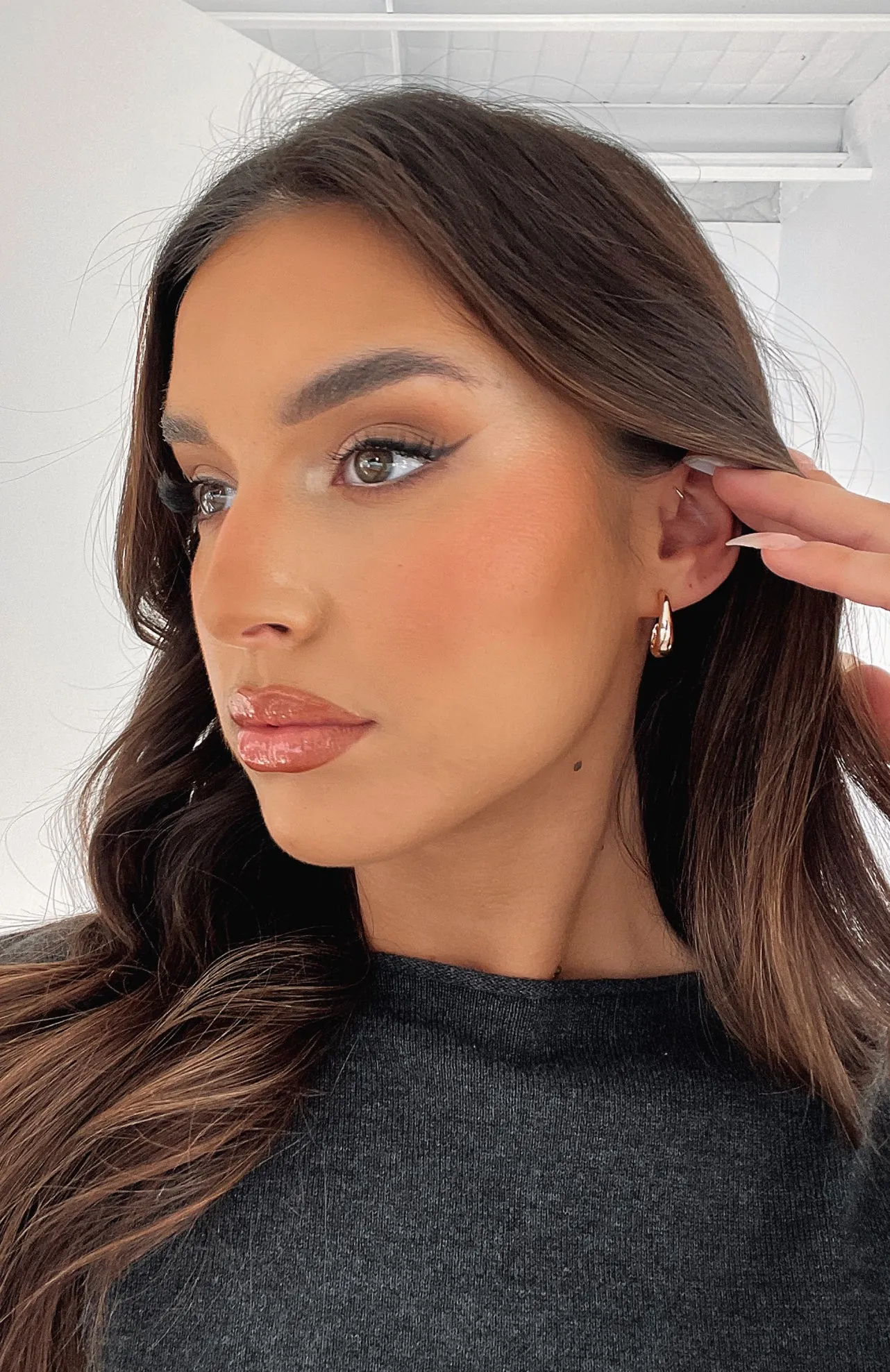 Stylish body accessories Sloane Earrings Gold