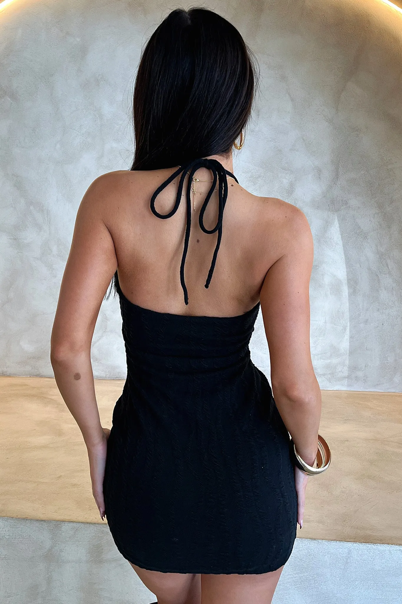 Modern Flow Amina Dress - Black