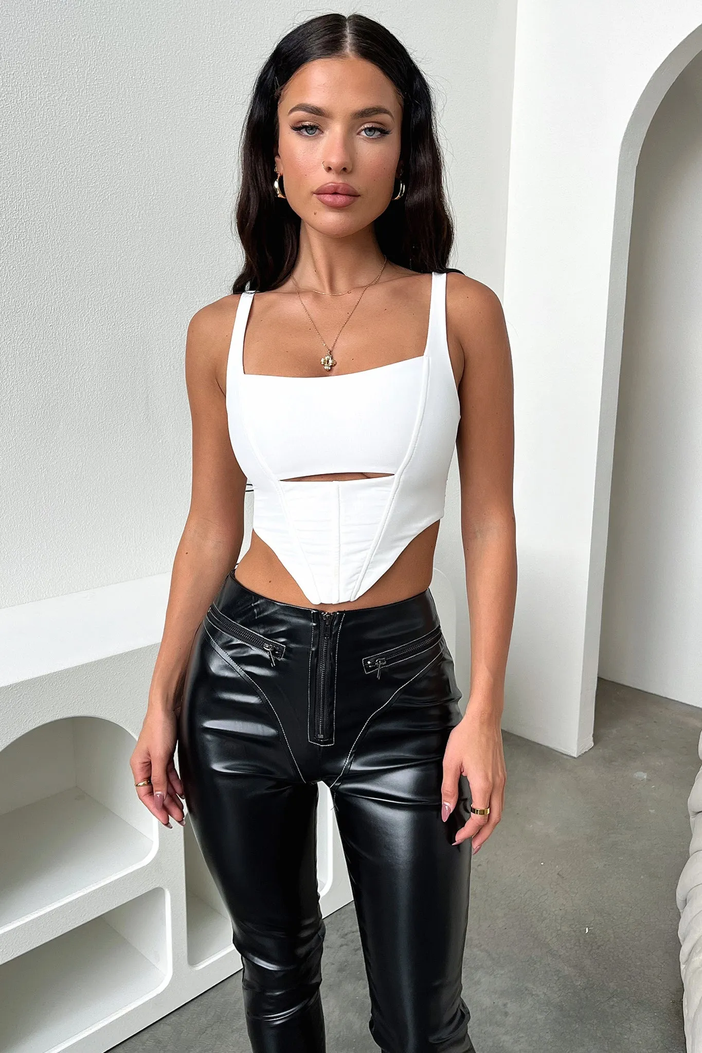 Montello Pants - Black PU High Comfort