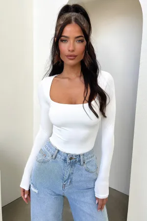 Nalia Bodysuit - White Specialty Item Internet