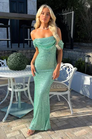 Nara Maxi Dress - Sage Rock Shore