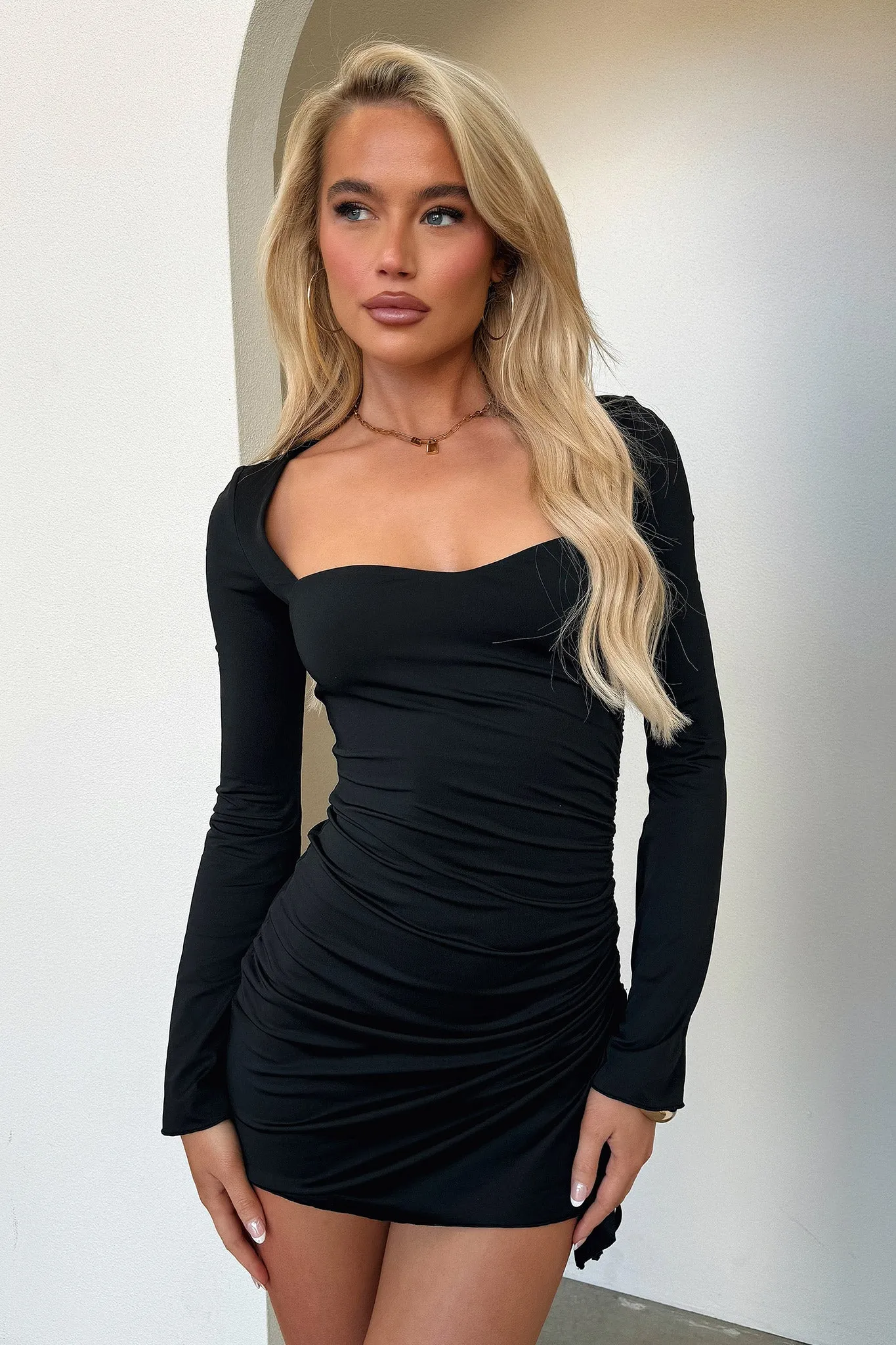 Neyster Dress - Black Street Mood
