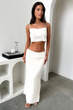 Navine Maxi Skirt - Yellow Daily Fashion