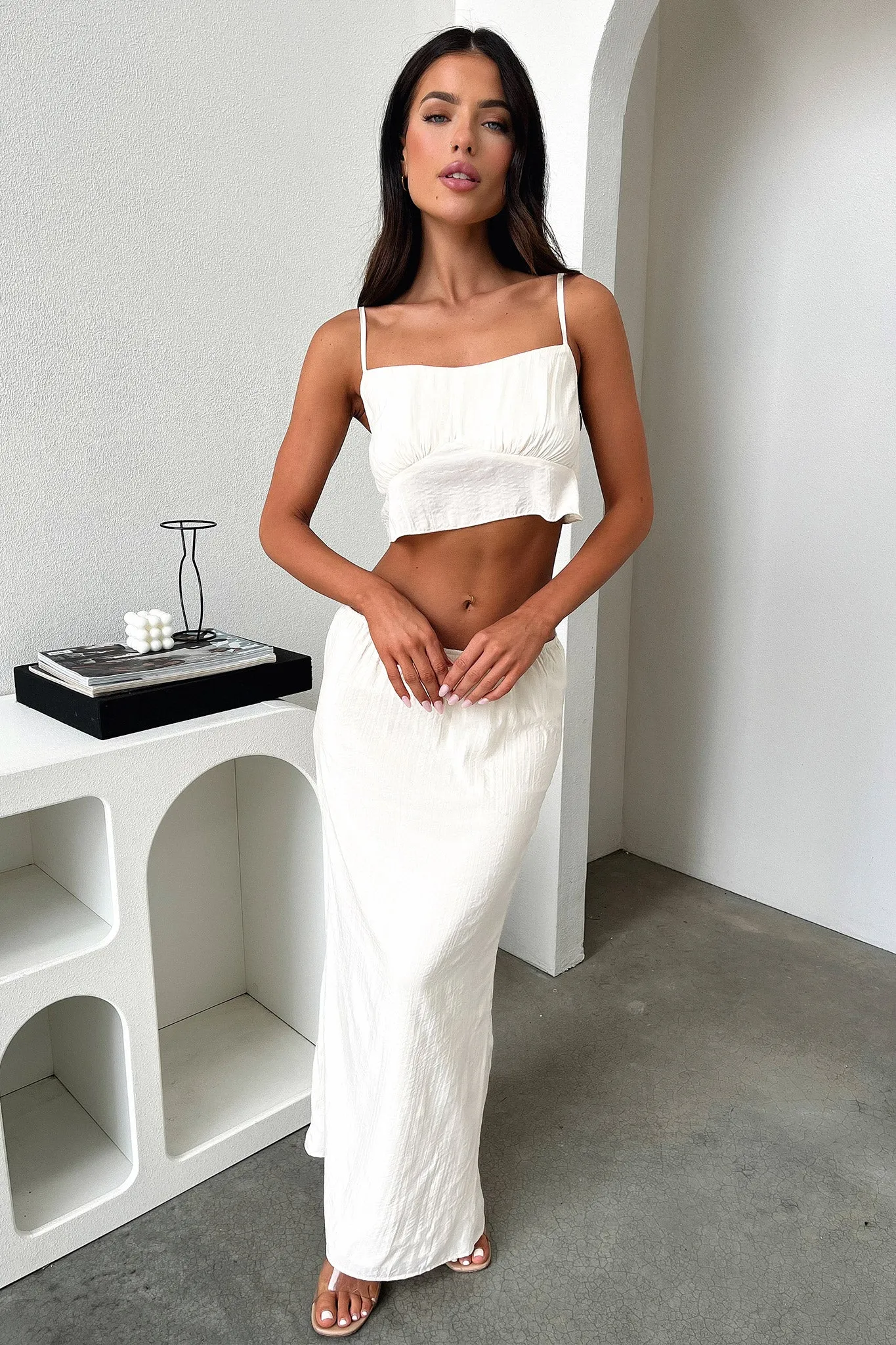 Night wear Navine Maxi Skirt - Yellow