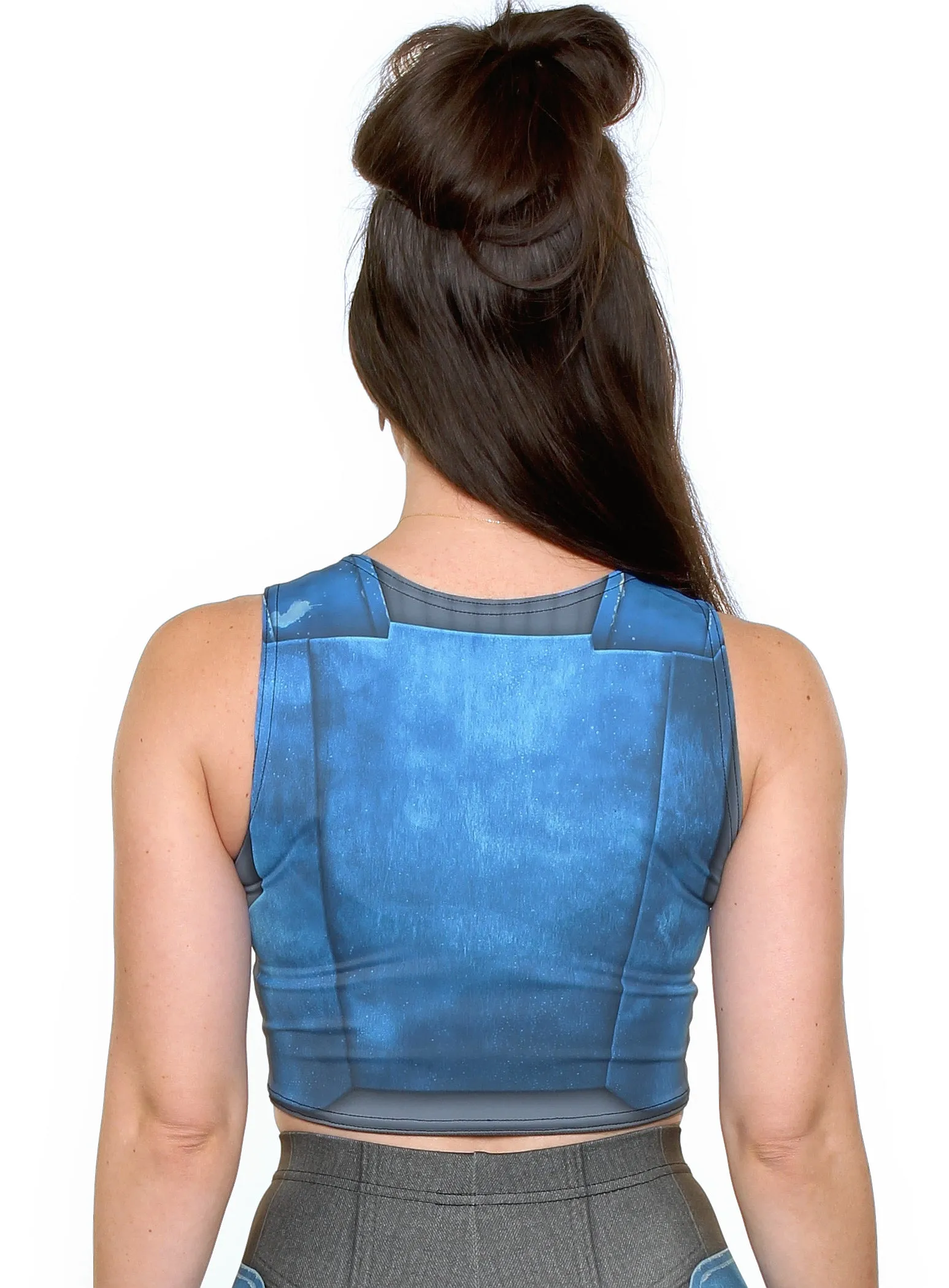 Nighthawk Blue Crop Top Bedroom item storage